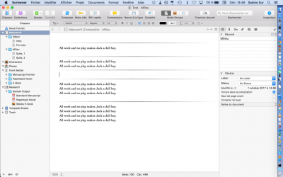 scrivener for android